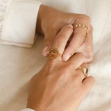 ANILLO WORLD NACRE GOLDEN