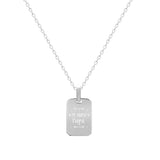 Collar retro S silver