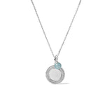 Collar sol stone silver