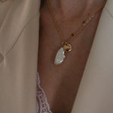 Collar Mar perla golden .Edición limitida