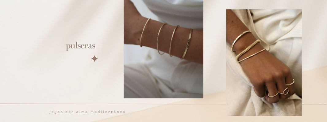 pulseras plata y bisuteria