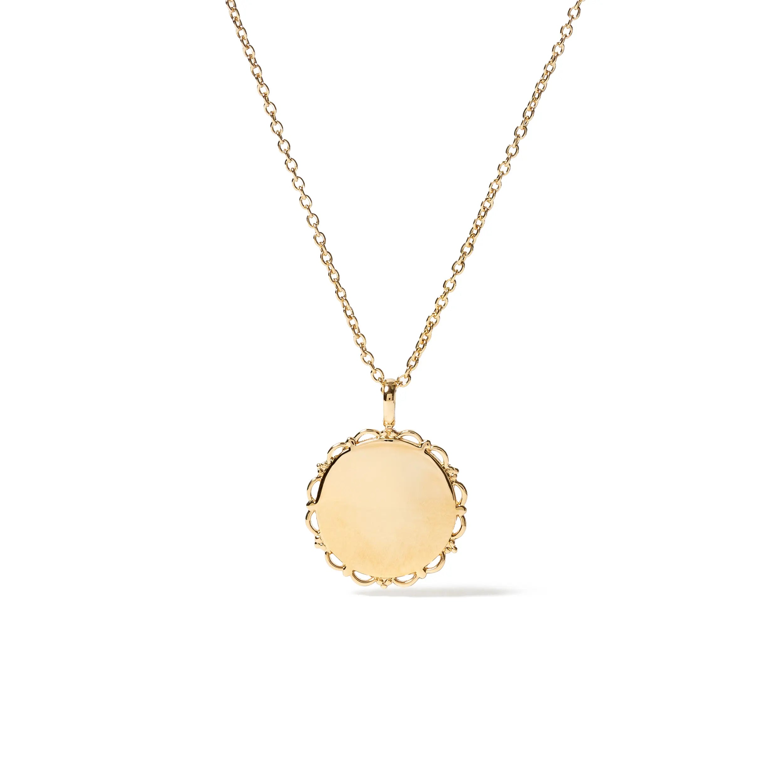 COLLAR MOMENTS STONE GOLDEN