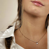 GARGANTILLA PADLOCK SILVER