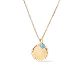 COLLAR MOMENTS STONE GOLDEN