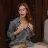 Collar RICE steel golden