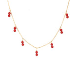 GARGANTILLA CHARMS CORALINA GOLDEN