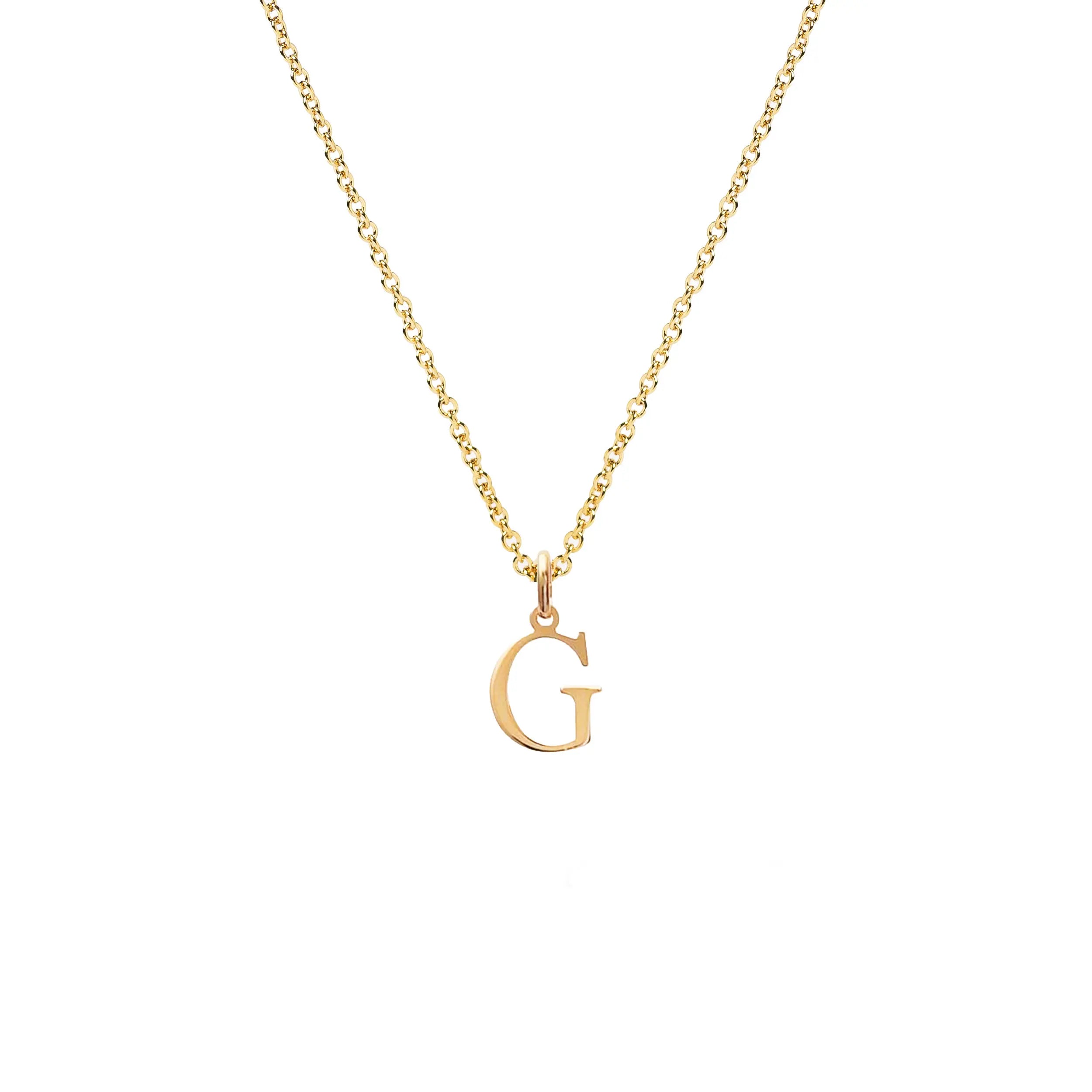 COLLAR INICIAL GRANDE GOLDEN