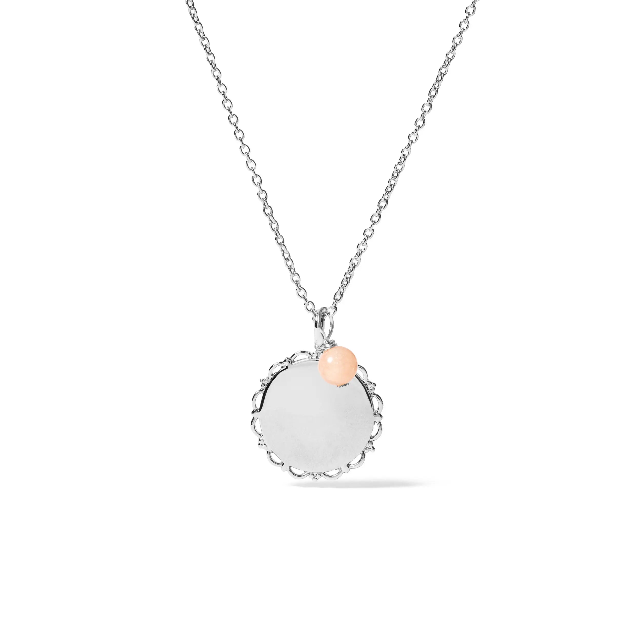 COLLAR MOMENTS STONE SILVER