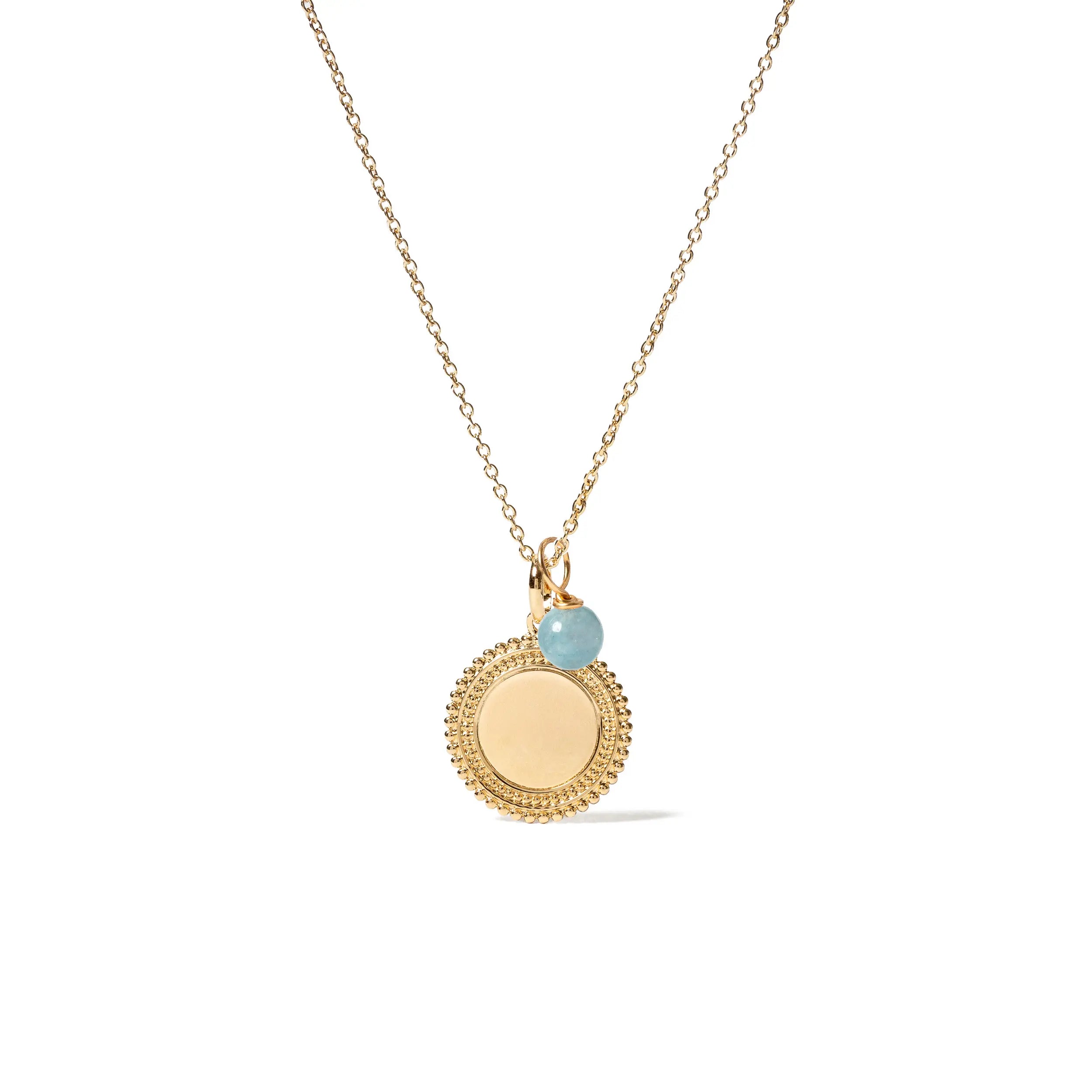 COLLAR SOL STONE GOLDEN