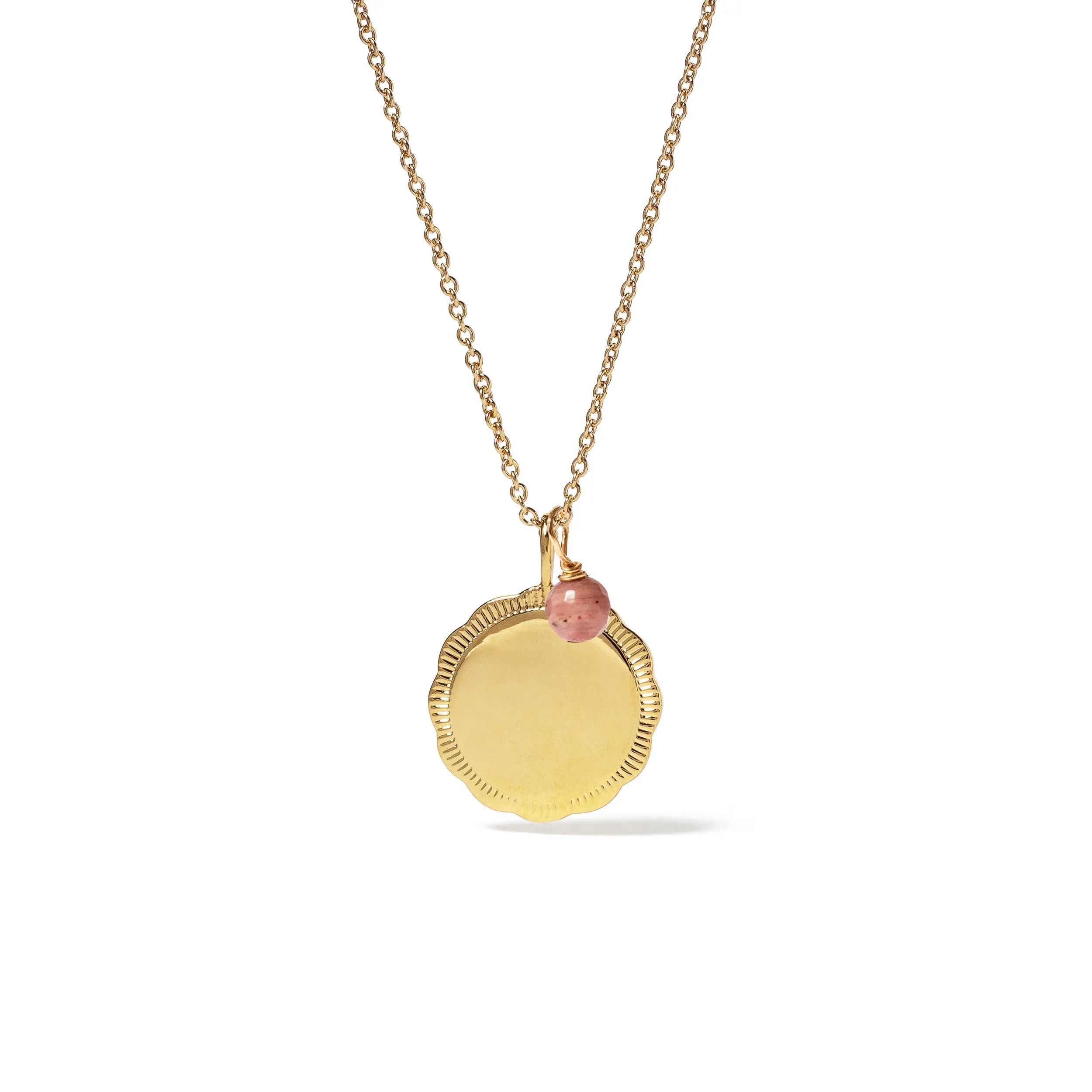 COLLAR LINA STONE 18MM GOLDEN
