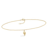TOBILLERA CARACOLA GOLDEN
