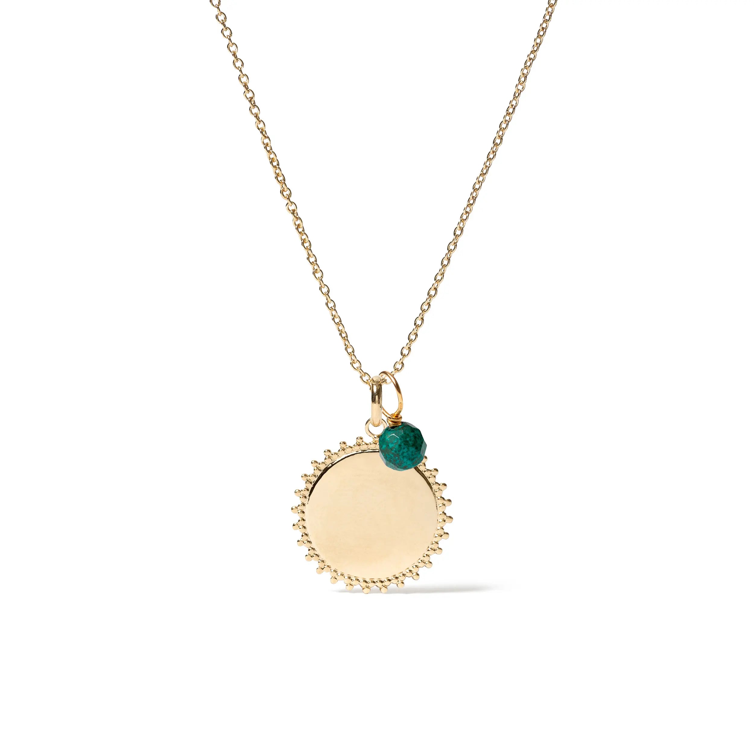 COLLAR ABRIL STONE GOLDEN