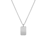 COLLAR RETRO M SILVER