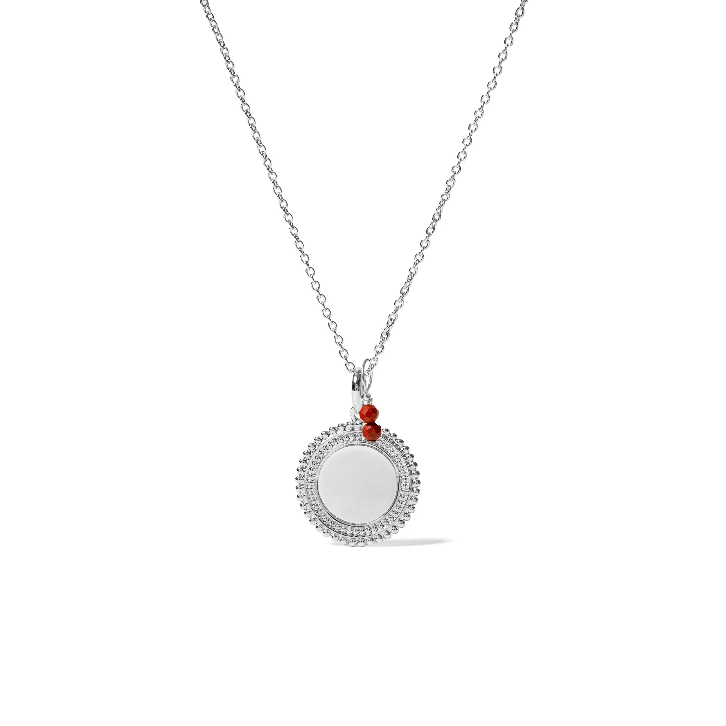 Collar sol stone silver