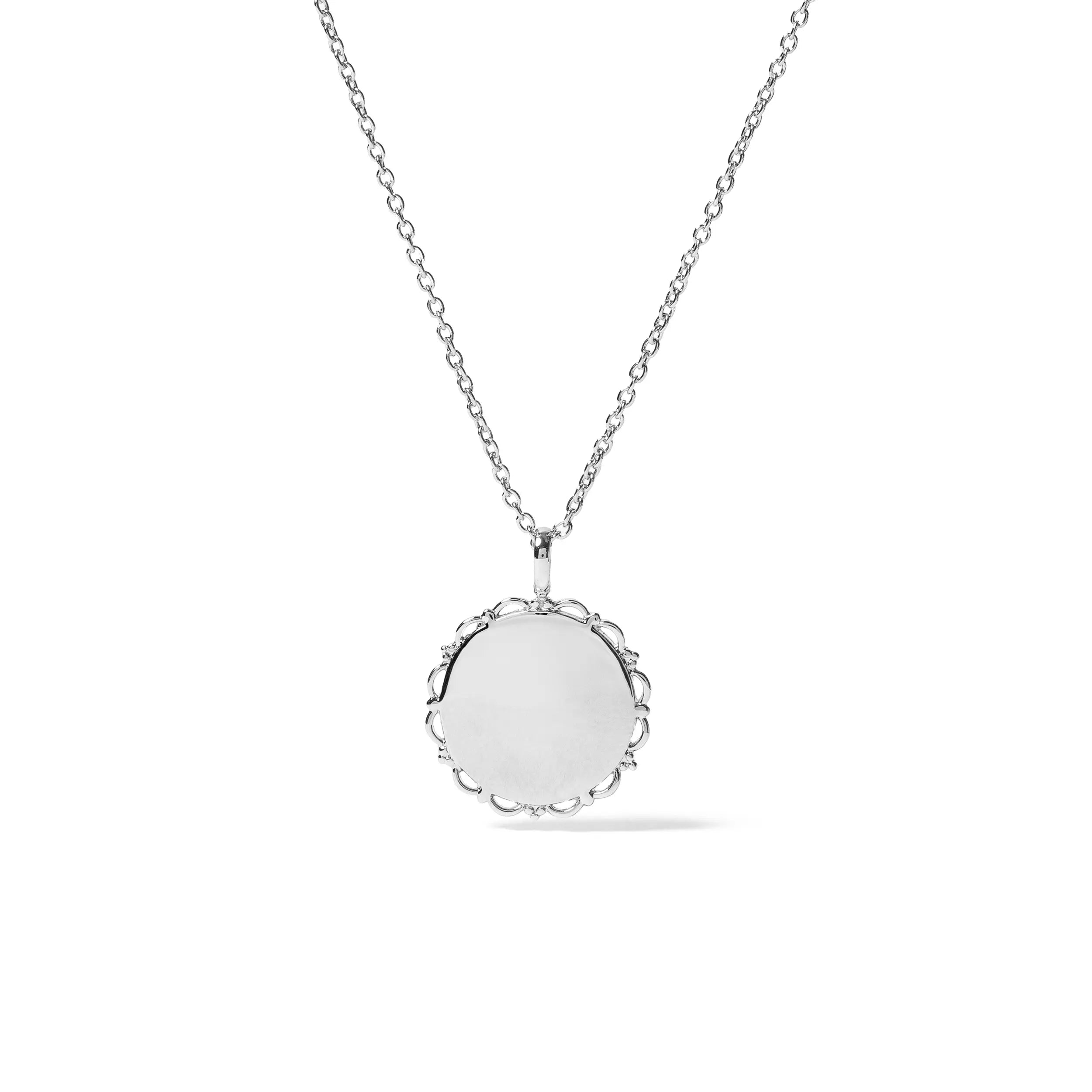 COLLAR MOMENTS STONE SILVER