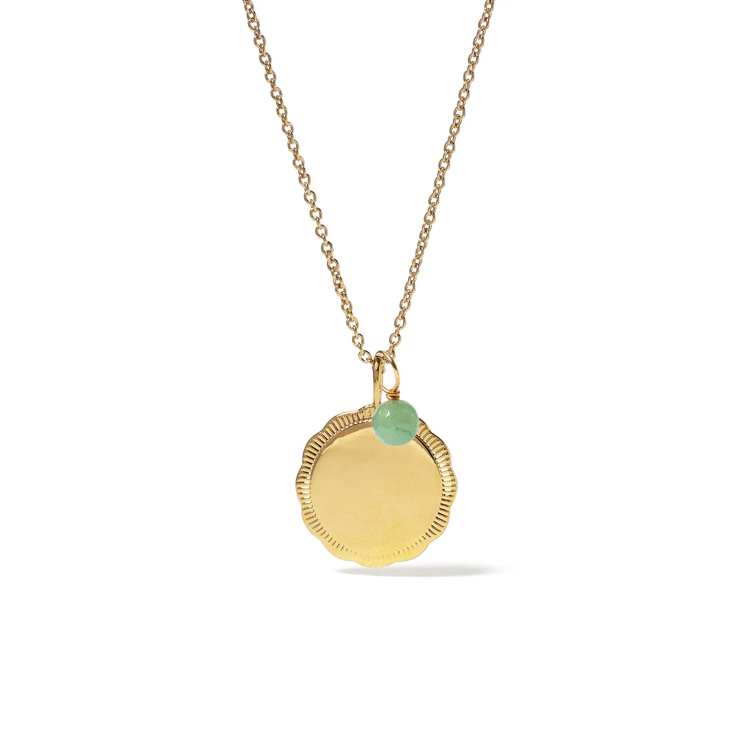 COLLAR LINA STONE 18MM GOLDEN