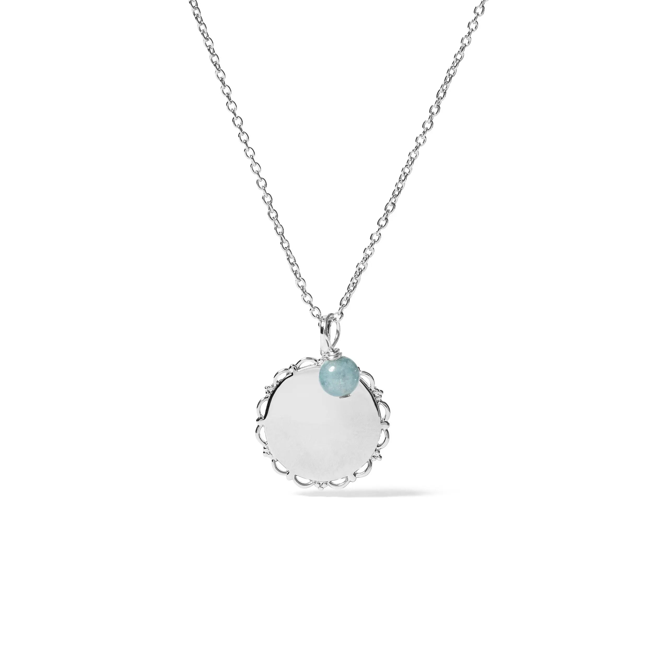 COLLAR MOMENTS STONE SILVER