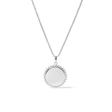 COLLAR ABRIL STONE SILVER