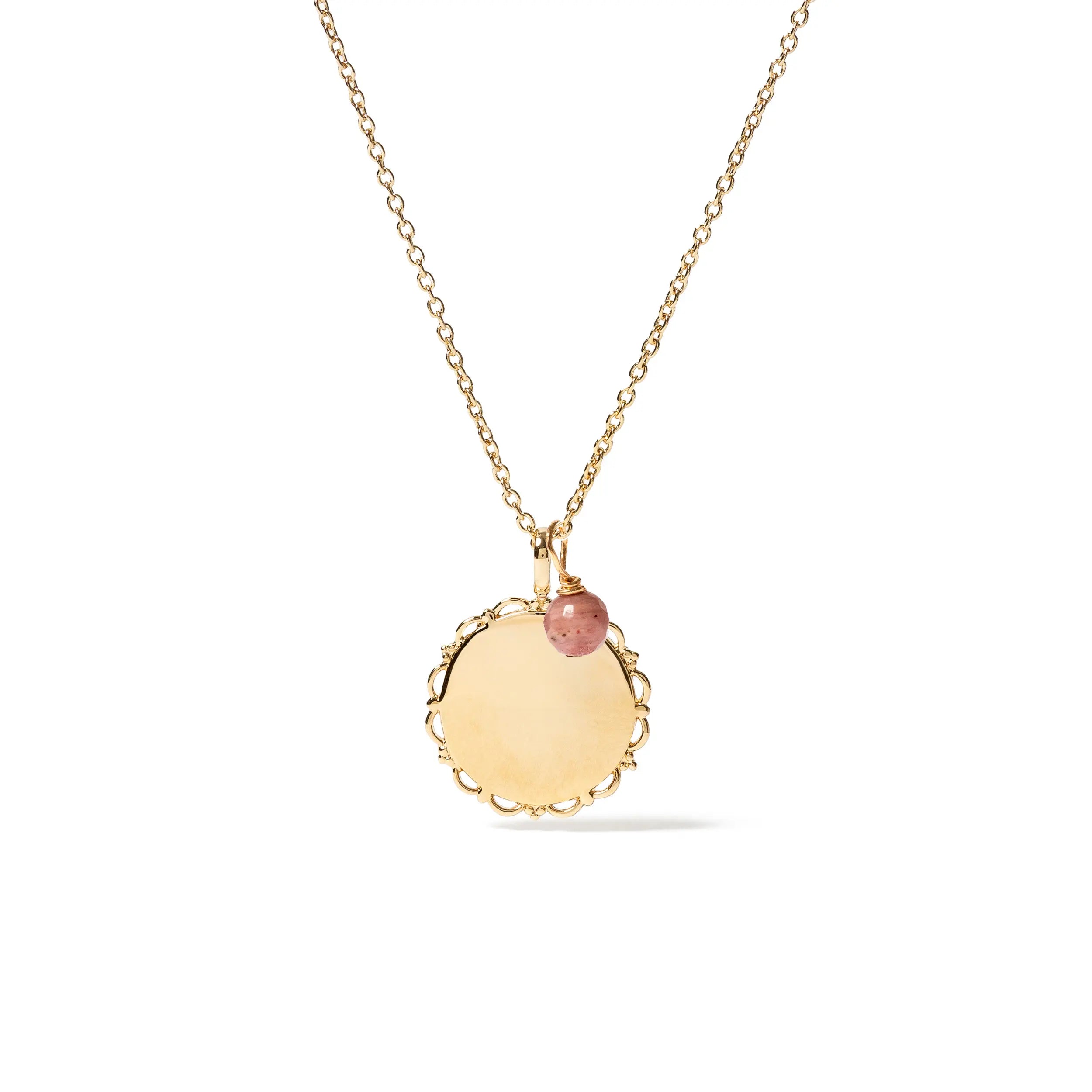 COLLAR MOMENTS STONE GOLDEN