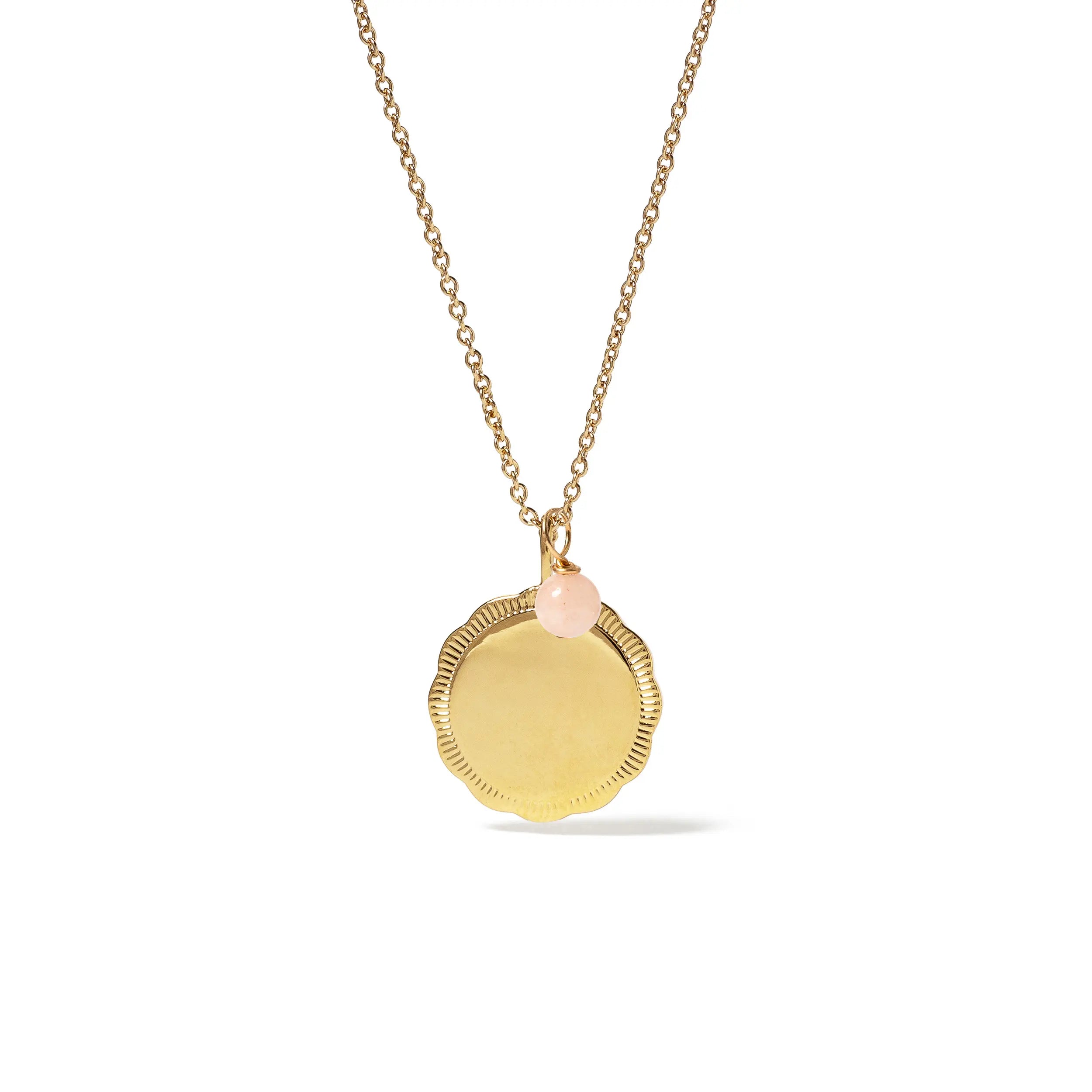 COLLAR LINA STONE 18MM GOLDEN