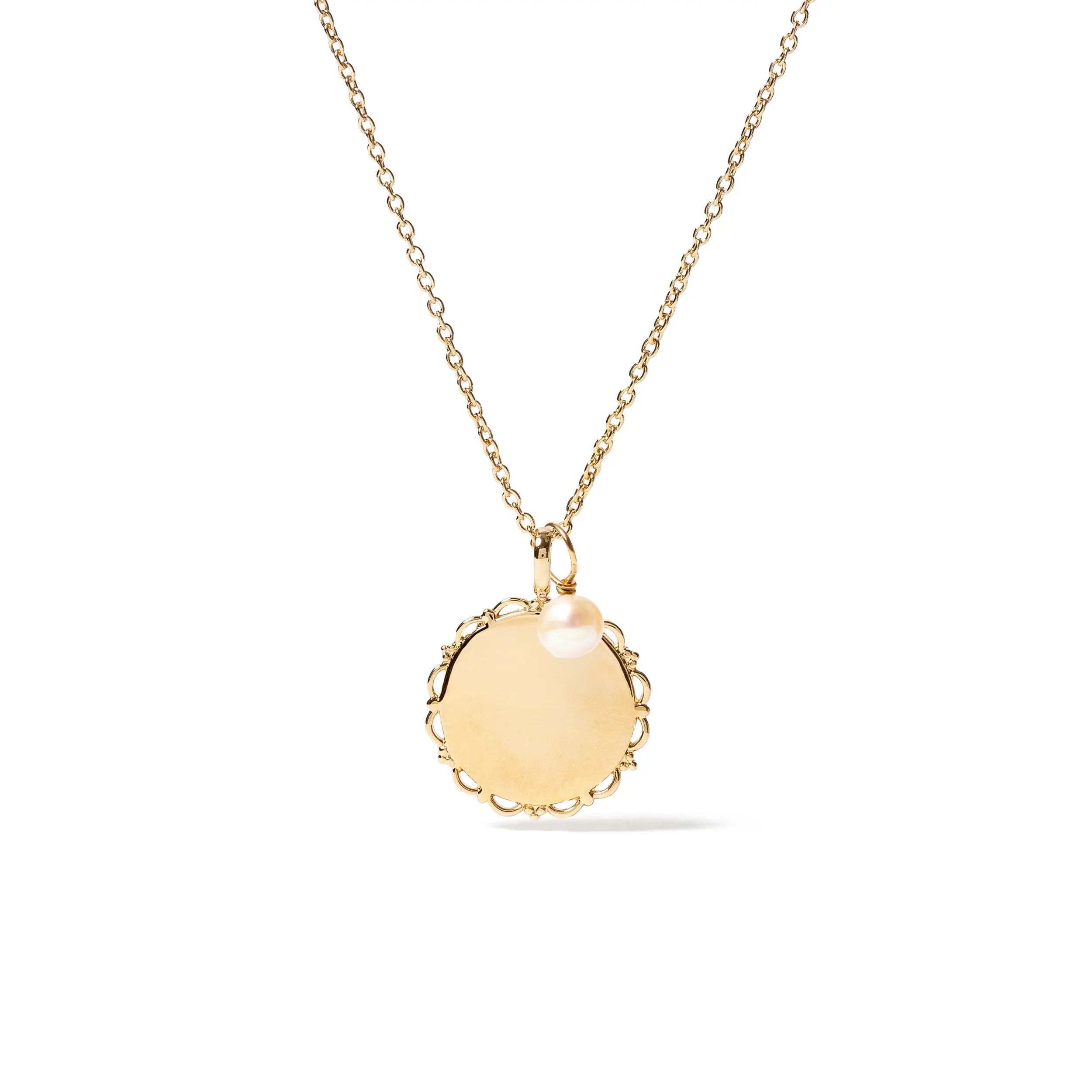 COLLAR MOMENTS STONE GOLDEN