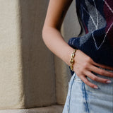 Pulsera brote steel golden