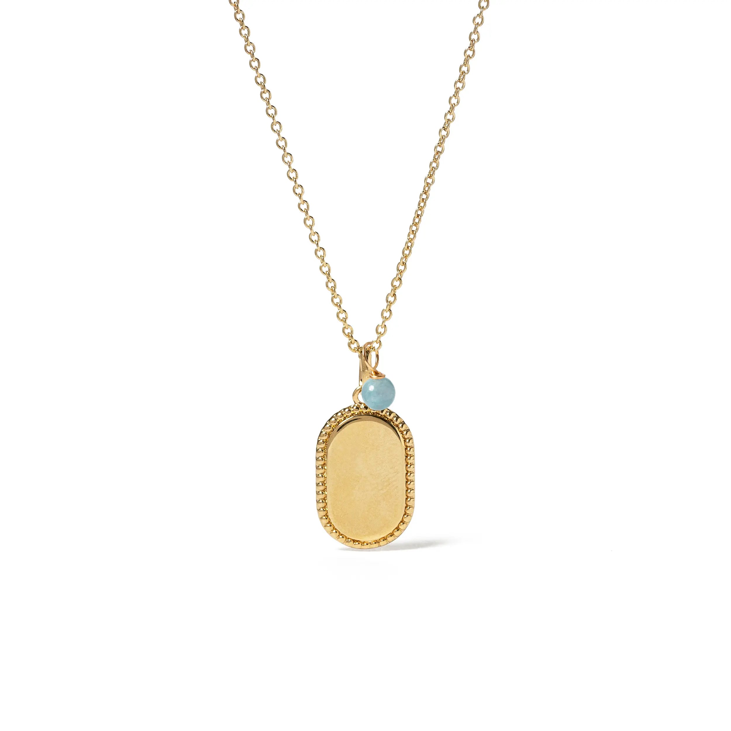 COLLAR OLIVIA STONE GOLDEN