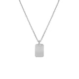 COLLAR RETRO S SILVER