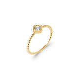 ANILLO ROMBO CIRCONITA GOLDEN