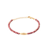 PULSERA DUNE RODONITA GOLDEN