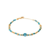 PULSERA BENISSA APATITA GOLDEN