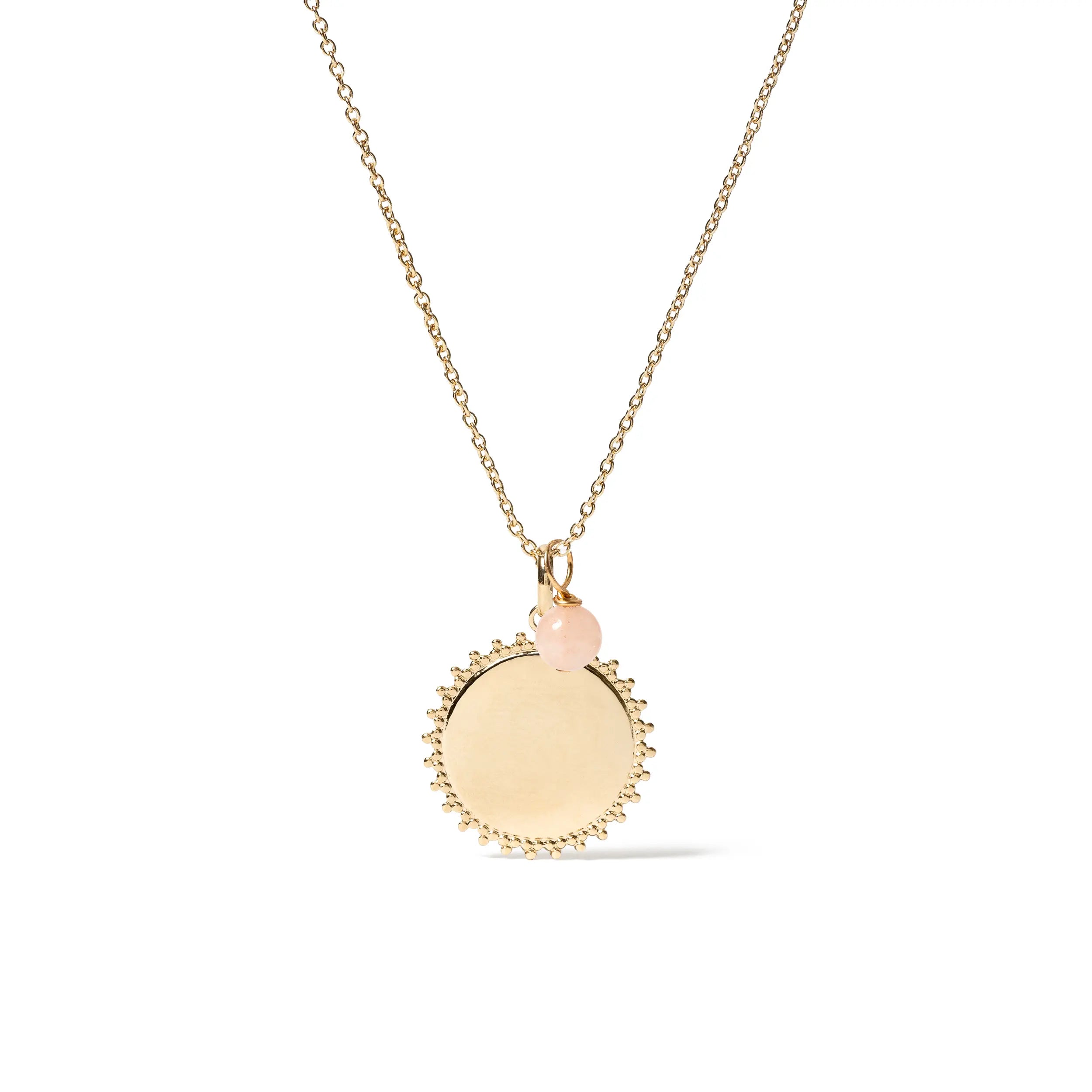 COLLAR ABRIL STONE GOLDEN