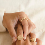 ANILLO CHAIN GOLDEN