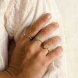 ANILLO MIRIAM GOLDEN