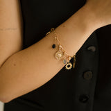 CHARM CRIS LABRADORITA GOLDEN