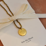 Collar Halia perso