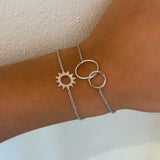 PULSERA SUN SILVER