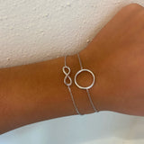 PULSERA INFINITY SILVER