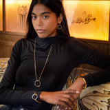 Collar Matilda golden