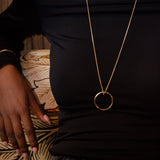 Collar Matilda golden