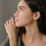 ANILLO GRACE GREEN GOLDEN