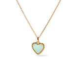 COLLAR NORA BLUE GOLDEN