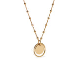 Collar Andrea bolitas golden