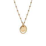 Collar Andrea bolitas golden