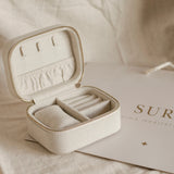Packaging joyero Sure Jewels + Caja y bolsa