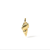Colgante caracola golden
