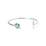 BRAZALETE AMAZONITA SILVER