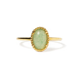 ANILLO CRIS AVENTURINA GOLDEN