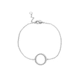 PULSERA CIRCLE SILVER
