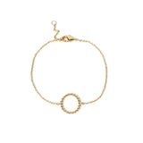 PULSERA CIRCLE GOLDEN